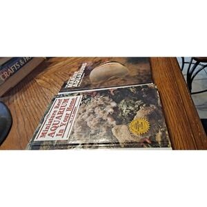 2- Aquarium Books The ABCs Of Marine Aquariums & Miniature Aquarium In Your Home